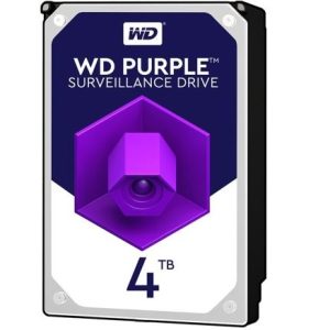 هارددیسک اینترنال وسترن دیجیتال بنفش مدل Purple WD40PURZ ظرفیت 4 ترابایت
