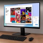 مانیتور 24 اینچ ال جی مدل 24MR400-B با وضوح Full HD، پنل IPS و نرخ به‌روزرسانی 100 هرتز
