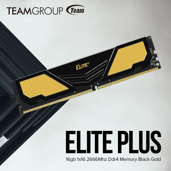 رم کامپیوتر تیم گروپ مدل TPD416G3200HC22BK CL22 16GB DDR4 3200MHz ارجینال