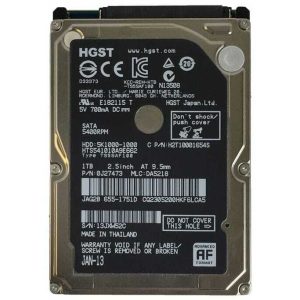 هارد لپ تاپ استوک HGST Travelstar 5K1000 1TB | SATA 2.5