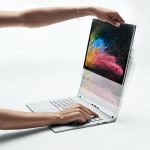 لپ تاپ 13 اینچی سورفیس مایکروسافت مدل Surface Book 2 با 2گیگ گرافیک GTX1050